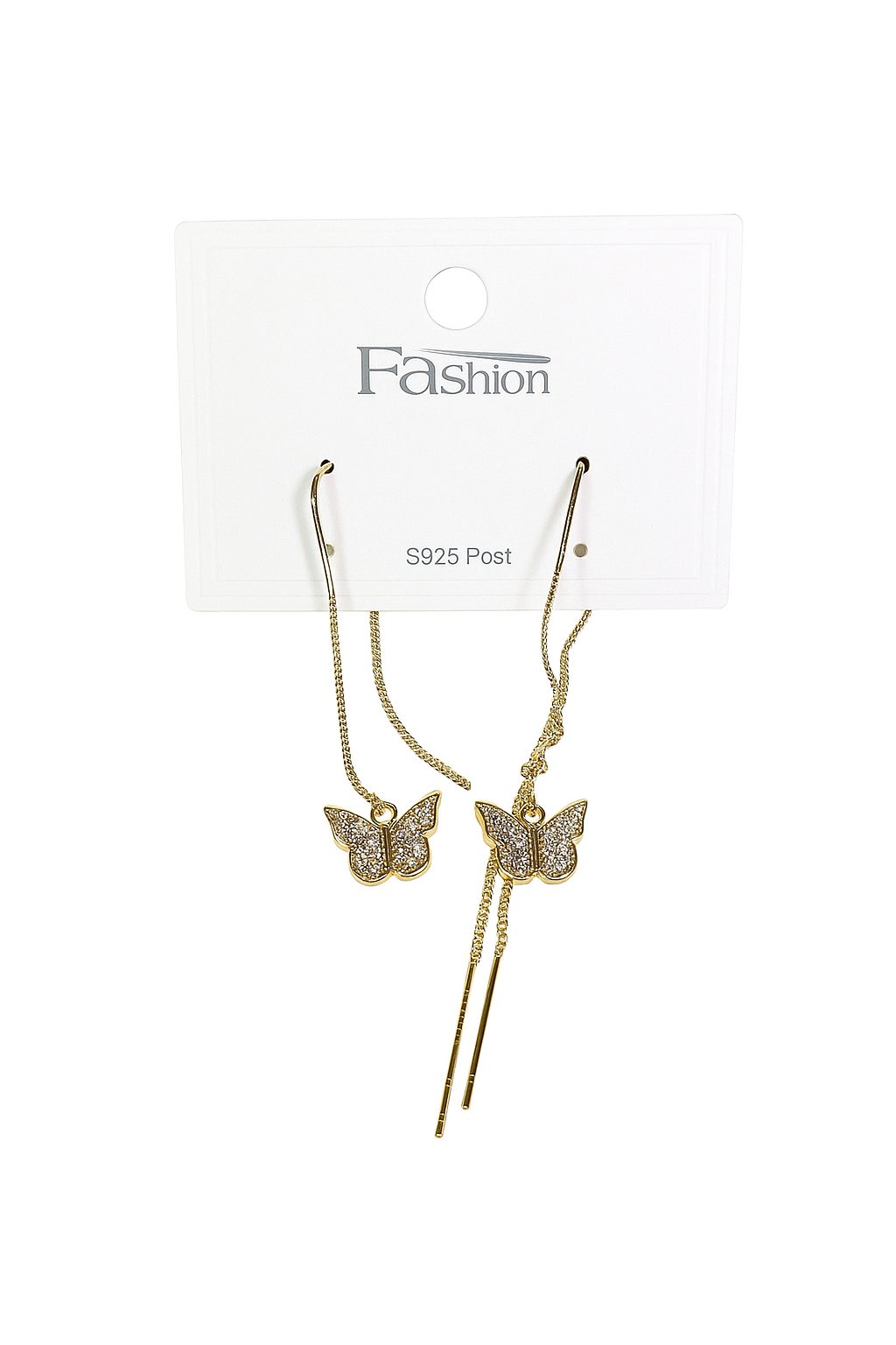 Butterfly Twin Chain - Anti Tarnish Flutter Twin Earring