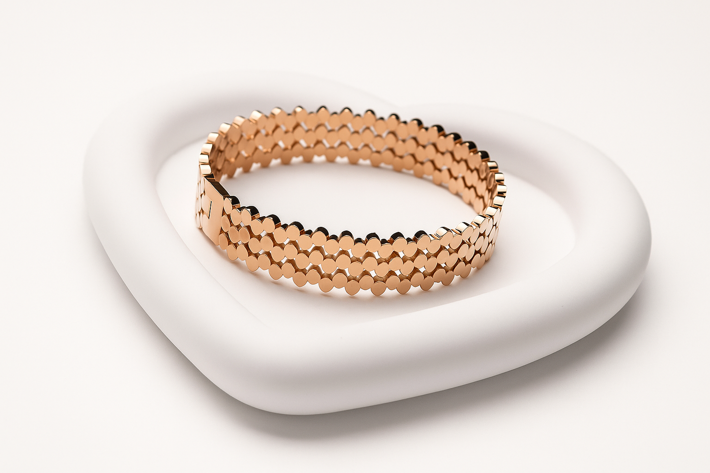 Rose Charm -Ladilac Anti-Tarnish Bangle