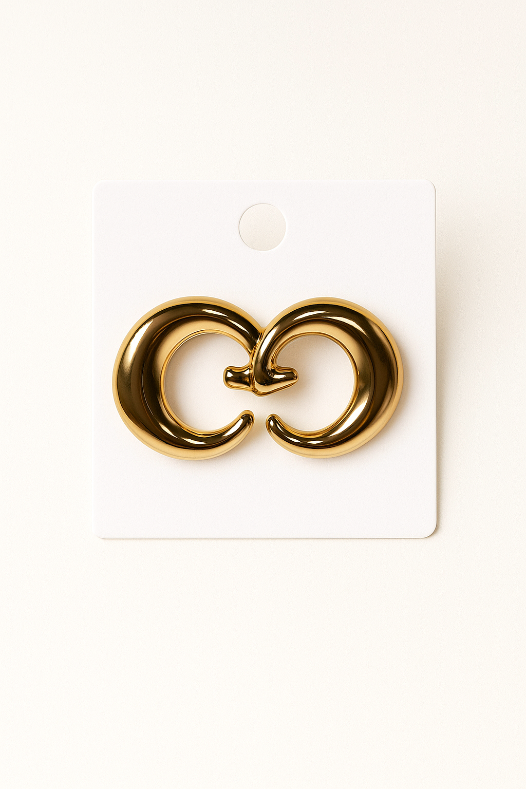 G Curve  - Anti Tarnish Earrings