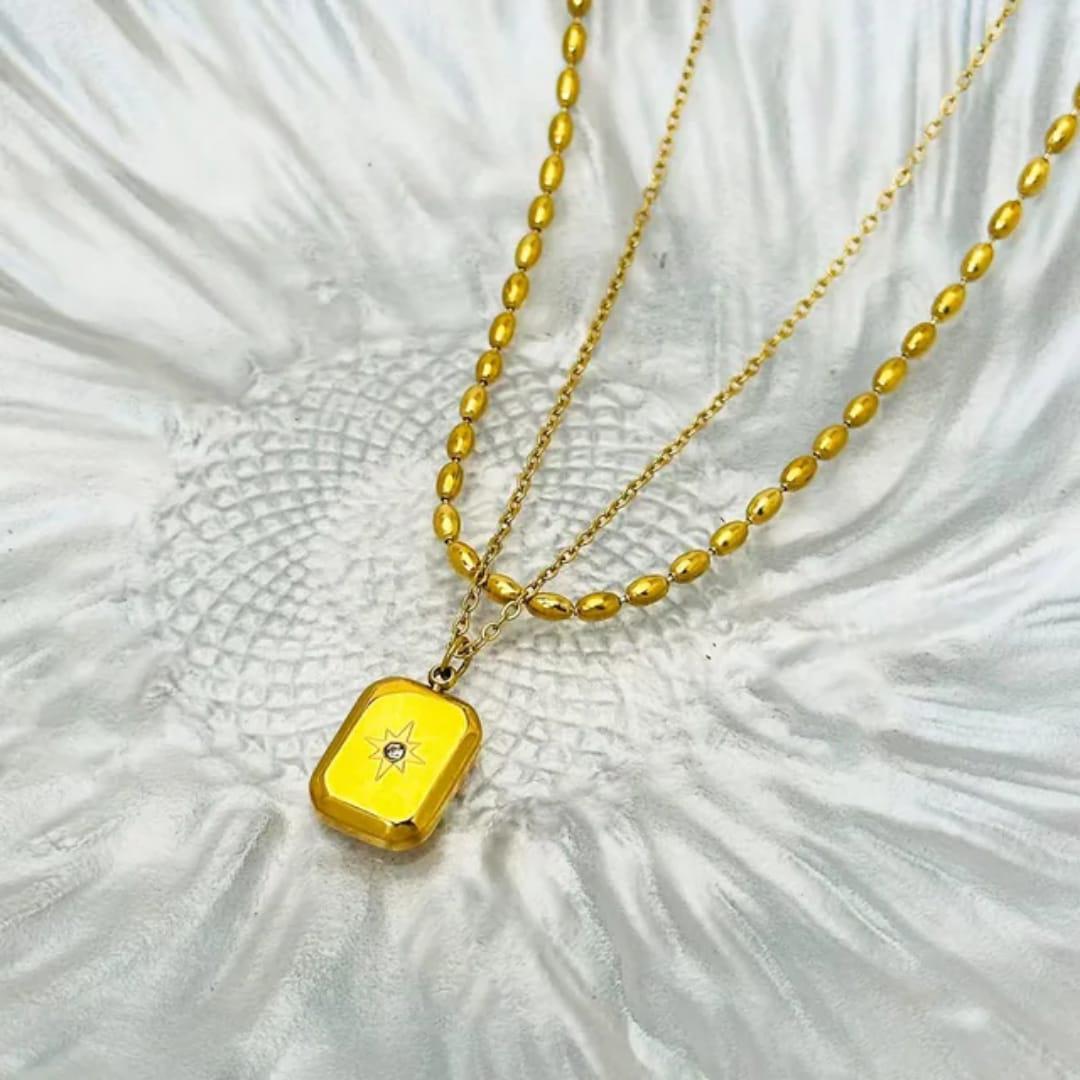 Lucky Lock - Ladilac  Anti Tarnish Necklace